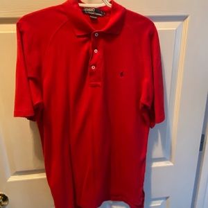 Polo brand and style men’s red size small